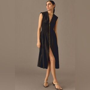 Maeve Tommie Cap Sleep Front Zip Dress